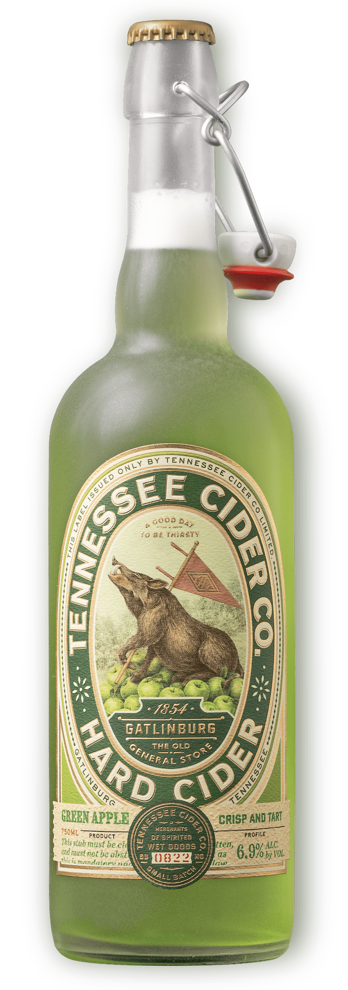 Green Apple Hard Cider TN Cider Co.